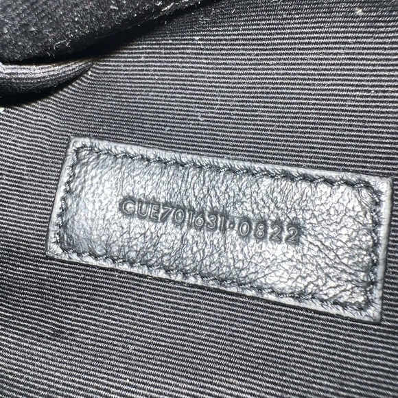 Saint Laurent Mini Joy Matelassé Leather Bucket Bag in 
Light Musk Green 1950$ - Picture 7 of 17